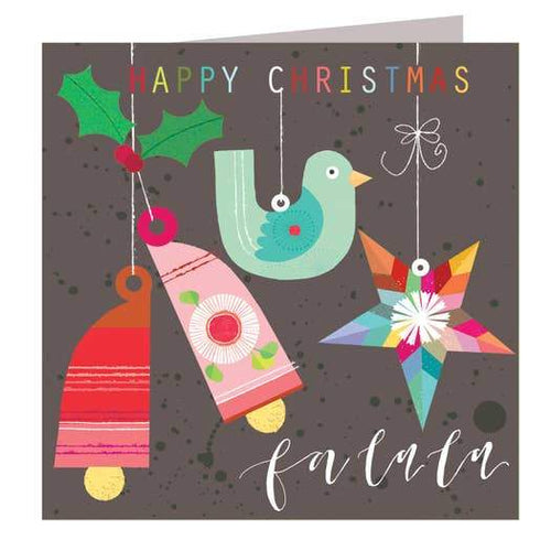 Christmas Dingly Danglies Card - Loved By Lotus
