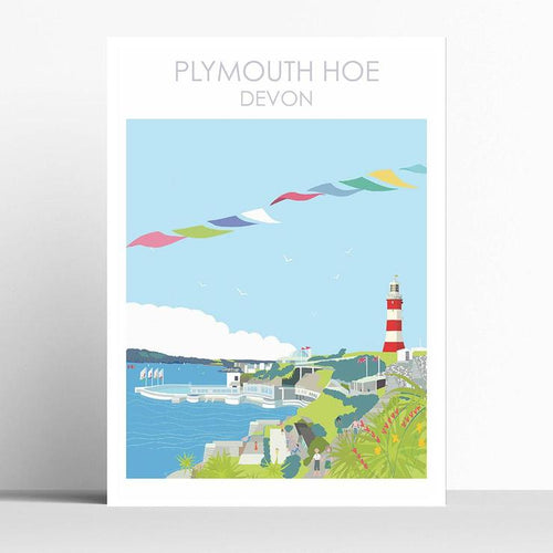 Plymouth Hoe, Devon Art Print - Loved By Lotus