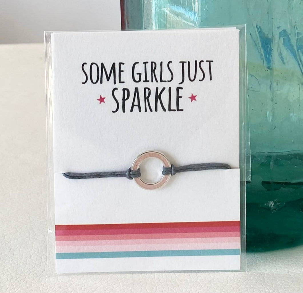 Sentiment String - Some Girls Just Sparkle - Loved By Lotus