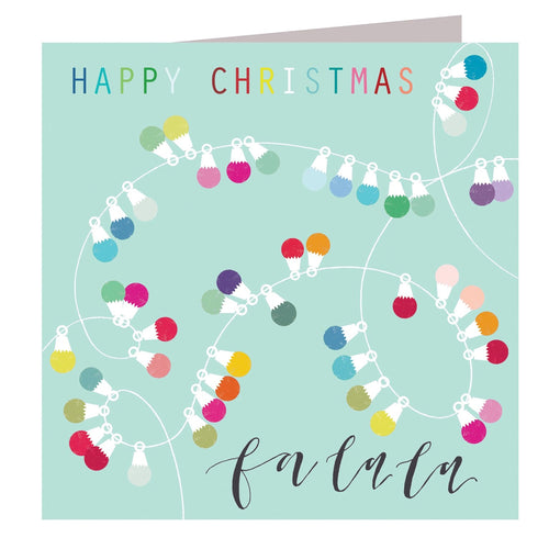 Christmas Lights Card - Loved By Lotus