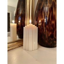 Load image into Gallery viewer, Art Deco Style Pillar Candle - Loved By Lotus
