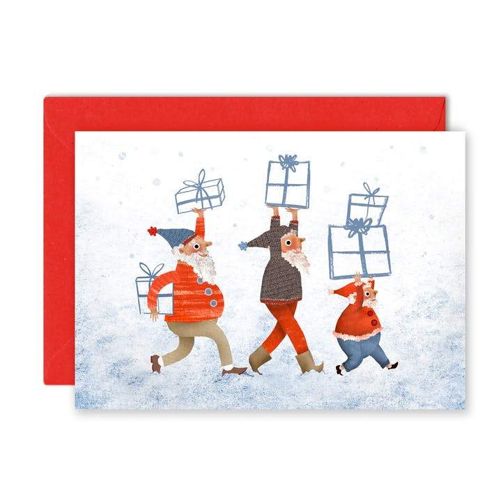 Christmas Elves Card - Loved By Lotus