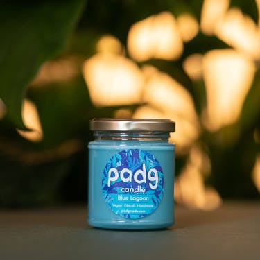 Blue Lagoon Candle Jar (190ml) - Loved By Lotus