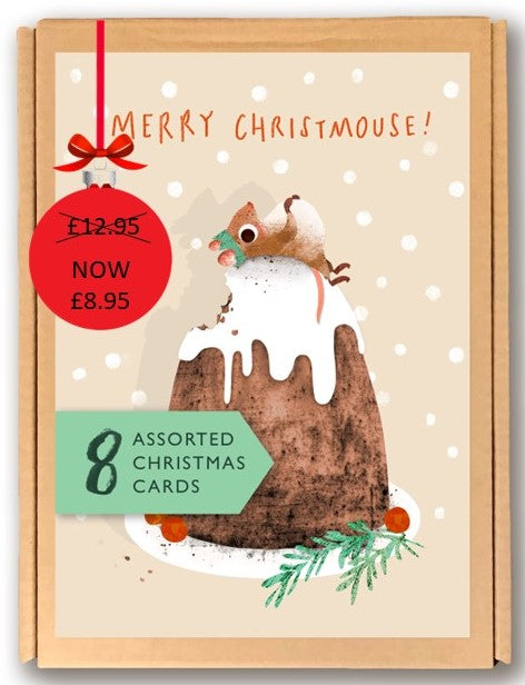 Christmas Mice Multipack - 8 assorted cards