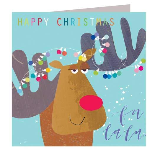 Christmas Moose Card - Loved By Lotus