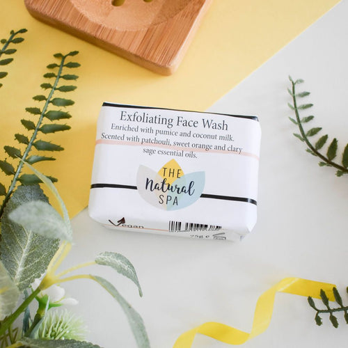 Exfoliating Face Wash Bar (75g) - Loved By Lotus