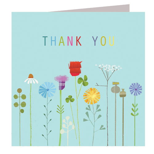 Floral Thank You Card - Loved By Lotus