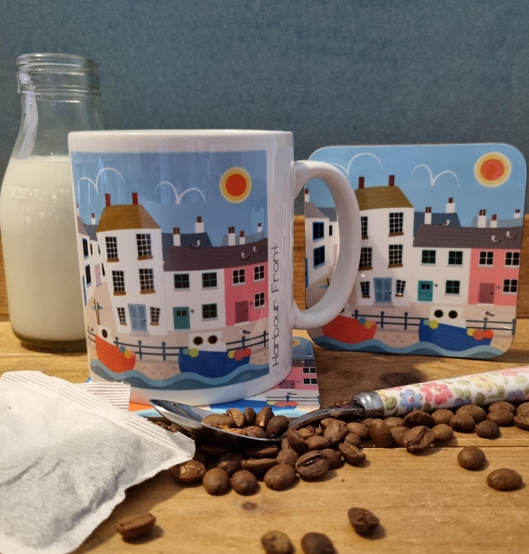 Mug and Coaster Set - Harbour Front - Loved By Lotus