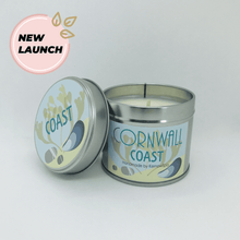 Load image into Gallery viewer, Cornwall Coast Scented Candle Tin - Loved By Lotus
