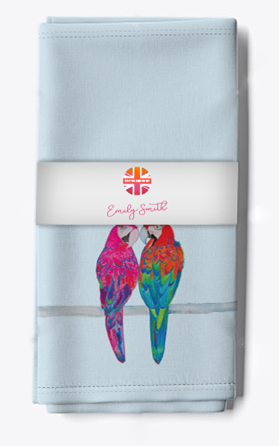 Percy and Penelope Tea Towel - Loved By Lotus