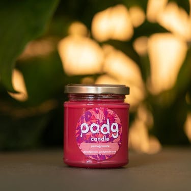 Pomegranate Candle Jar (190ml) - Loved By Lotus