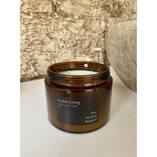 Load image into Gallery viewer, Rose, Patchouli &amp; Bergamot Candle (135g) - Loved By Lotus
