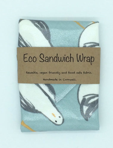 Eco Sandwich Wrap - Seagull - Loved By Lotus