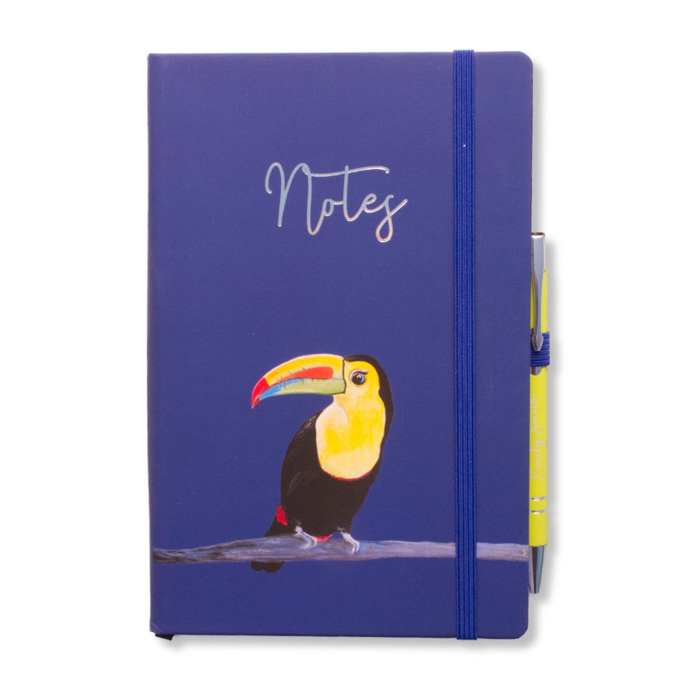 Taj Toucan Notebook & Pen Set - Loved By Lotus